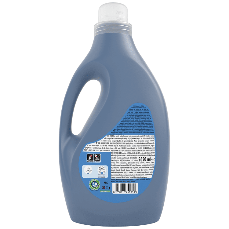 Lenor Μαλακτικό Ρούχων Fresh Ocean Escape 126μεζ 2,650lt