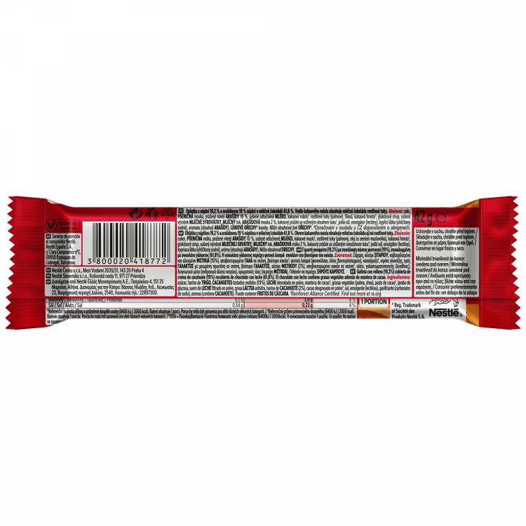 KitKat Chunky Γκοφρέτα Peanut Butter 42gr