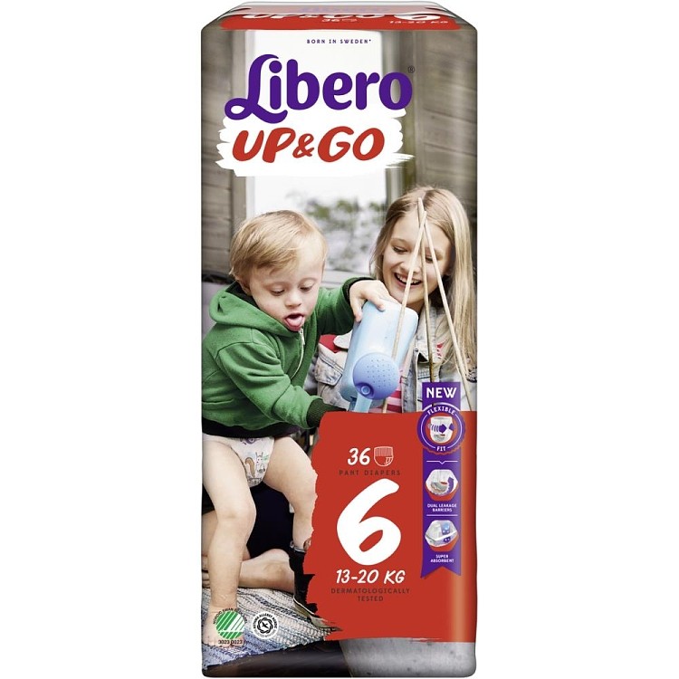 Libero Πάνες Up & Go (36τεμ) Nο 6 (13-20Kg)