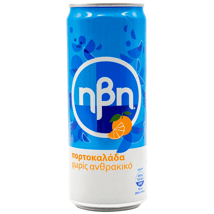 Ηβη Πορτοκαλάδα Mπλε 330ml