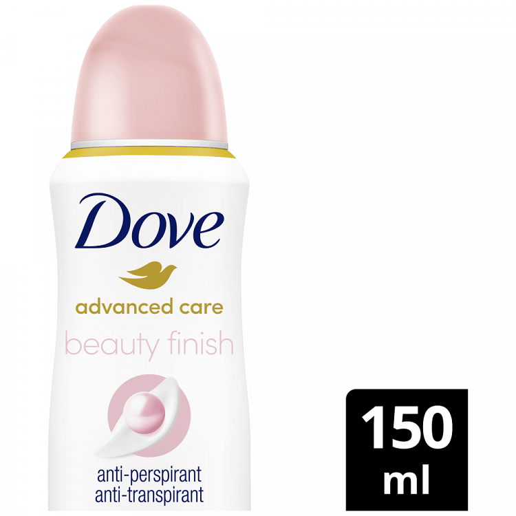 Dove Αποσμητικό Σωμ. Spray Advanced Care Beauty Finish 150ml