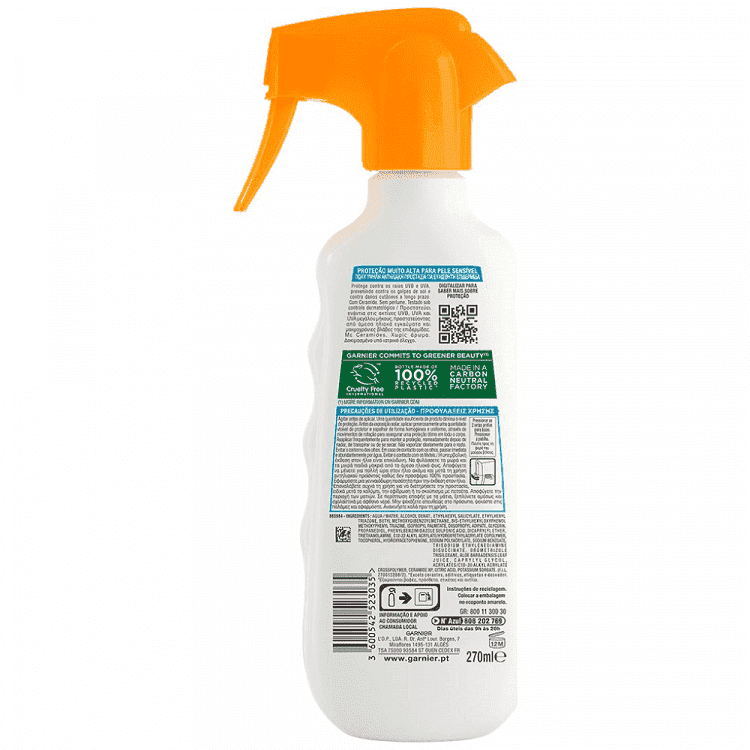 Ambre Solaire Αντηλιακό Σπρέυ Sensitive Adv. Trigger SPF50+ 270ml