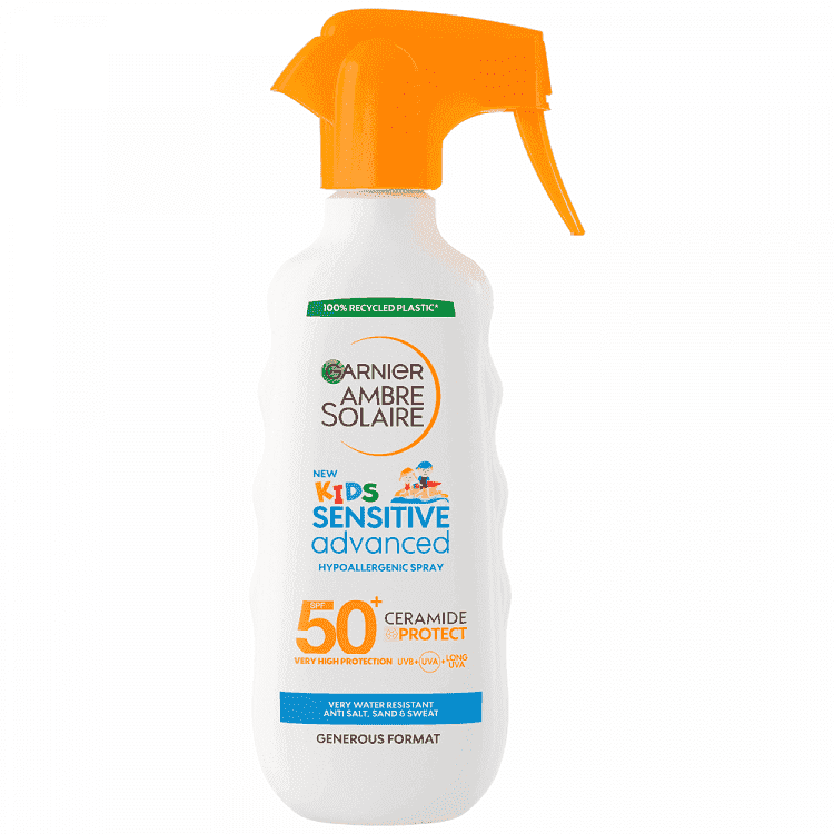 Ambre Solaire Αντηλιακό Σπρ. Sensitive Adv. Kids SPF50+ 270ml