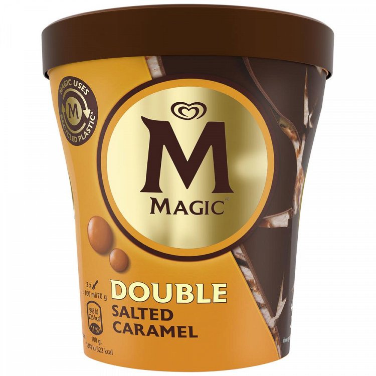Algida Magic Παγωτό Double Caramel 310gr (440ml)