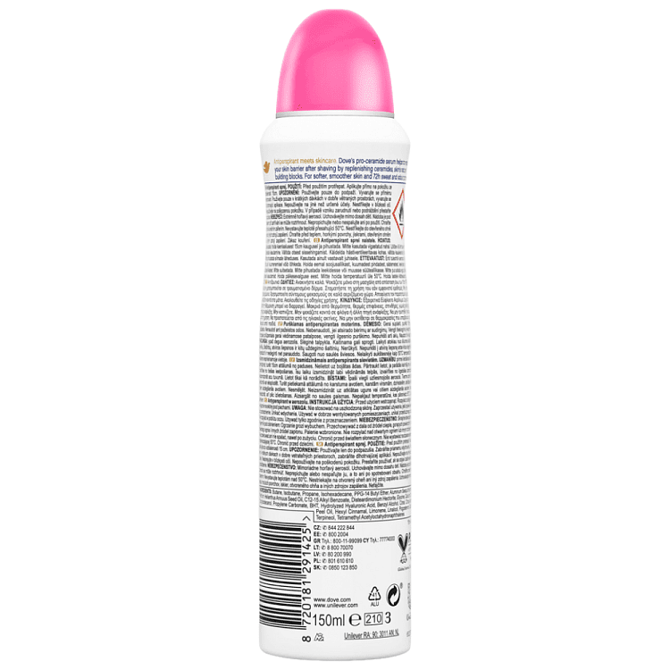Dove Αποσμητικό Σωμ. Spray Advanced Care Beauty Finish 150ml
