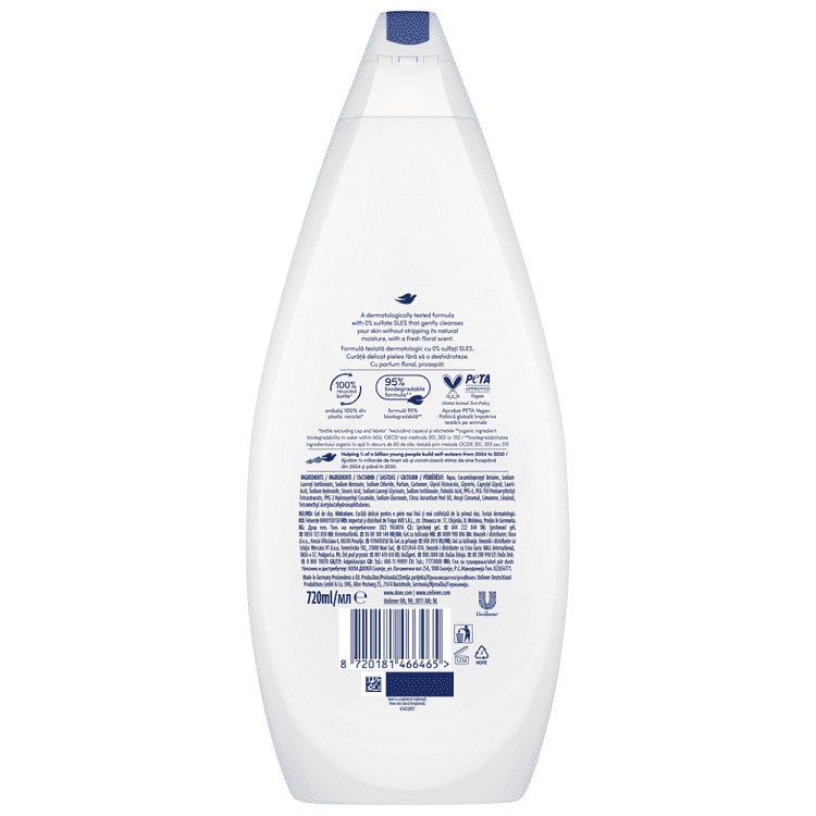 Dove Αφρόλουτρο Hydrate 720ml