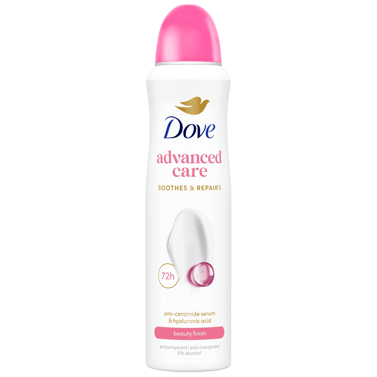 Dove Αποσμητικό Σωμ. Spray Advanced Care Beauty Finish 150ml