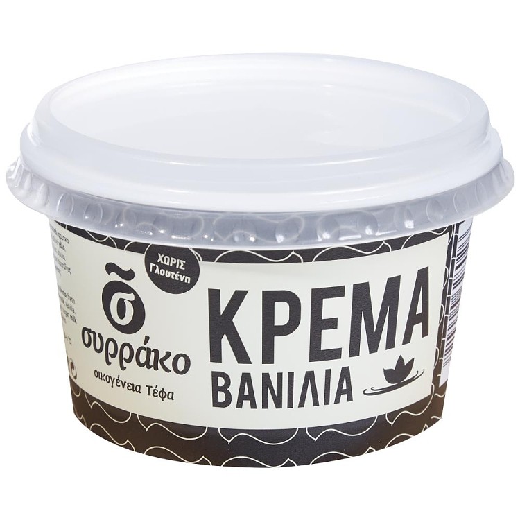 Συρράκο Κρέμα Βανίλια Χωρίς Γλουτένη 180gr