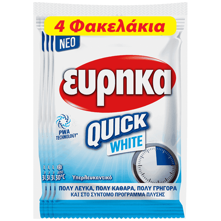 Εύρηκα Quick White Φάκελα 4x50gr