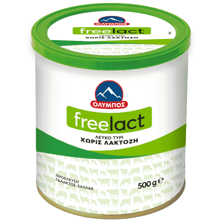 Όλυμπος Freelact Λευκό Τυρί 500gr