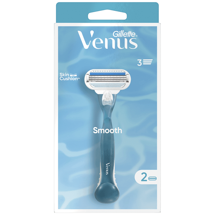 Gillette Venus Smooth Μηχανή & Ανταλλακτικά 2τεμ