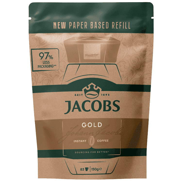 Jacobs Gold Στιγμιαίος Καφές Refill 150gr