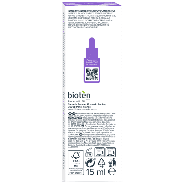 Bioten Face Serum Retinol A 15ml