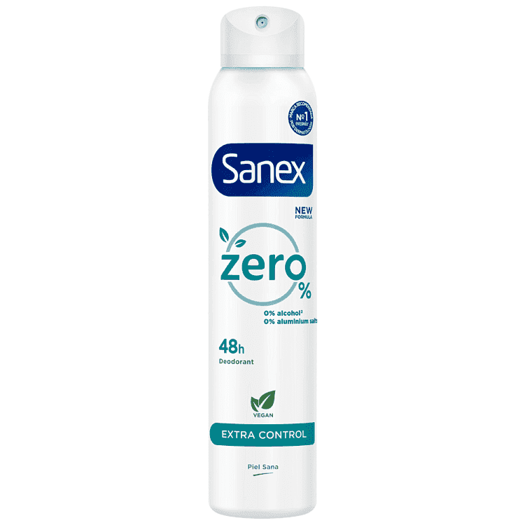 Sanex Αποσμητικό Spray Zero 0% Extra Control 200ml