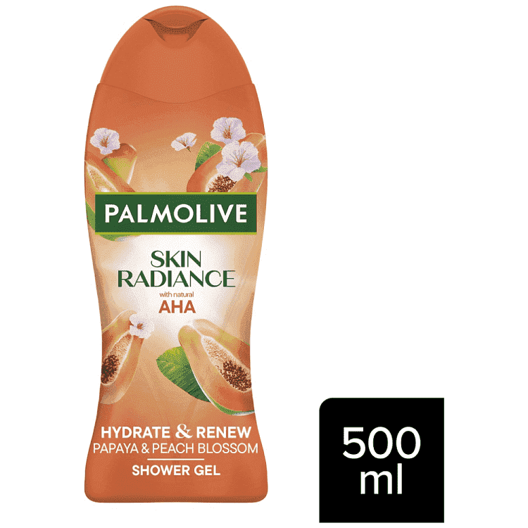 Palmolive Αφρόλουτρο Skin Radiance Papaya & Peach 500ml