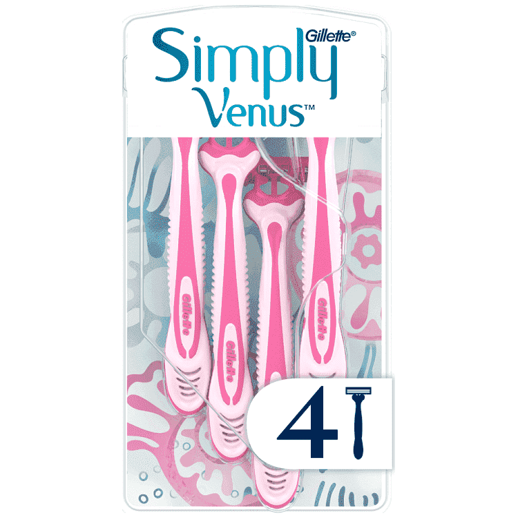 Gillette Simply Venus 3 Ξυραφάκια 4τεμ