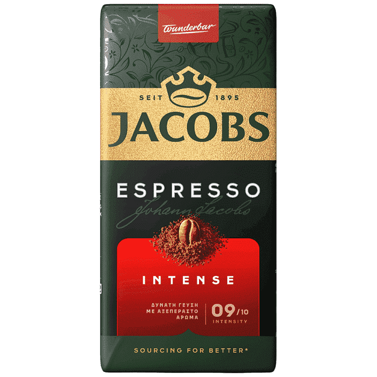 Jacobs Καφές Espresso Δυνατός 225gr
