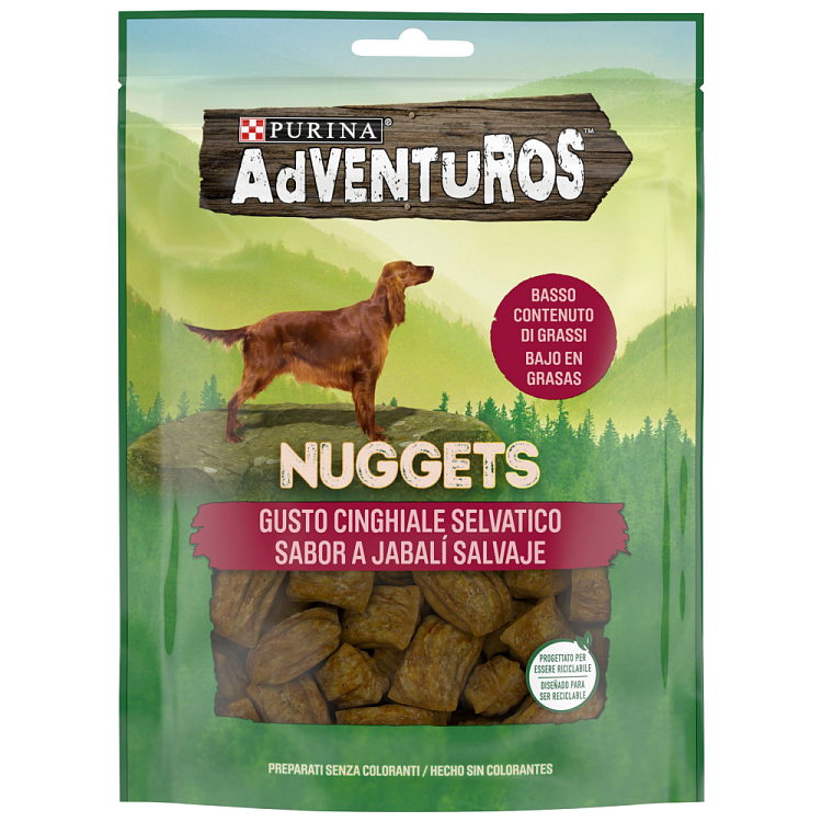 Adventuros Nuggets Mε Αγριόχοιρο 90gr