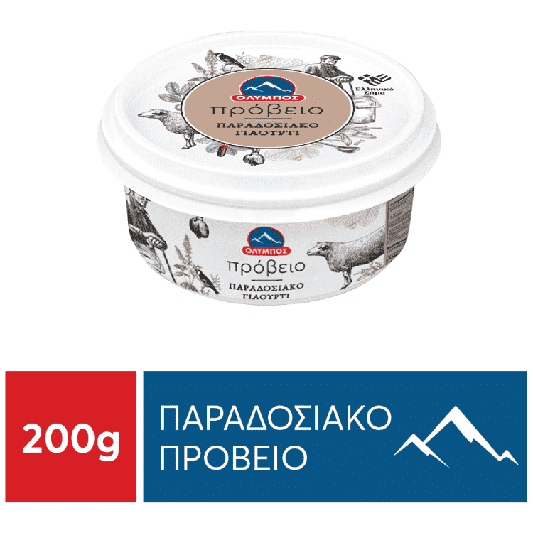 Όλυμπος Γιαούρτι Πρόβειο Παραδοσιακό 200gr