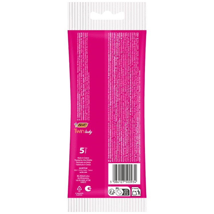 BIC Twin Lady Ξυριστική Μηχανή 5τεμ