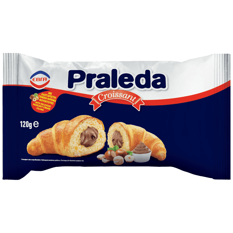 Praleda Κρουασάν Φουντούκι 120gr