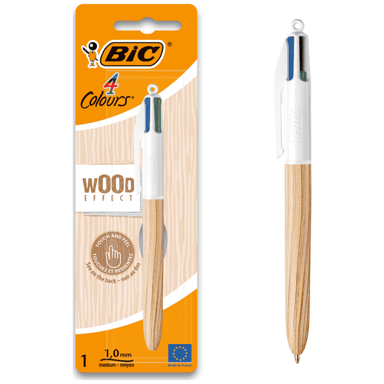 Bic Στυλό 4C Wood Bl1