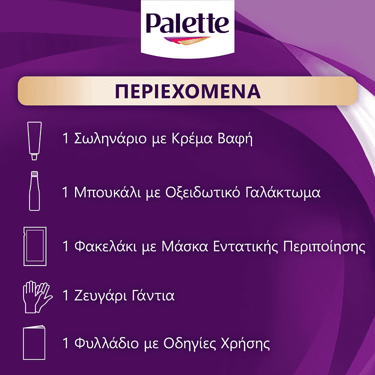 Palette Κρέμα Βαφή Μαλλιών N8 Ξανθό Ανοιχτό