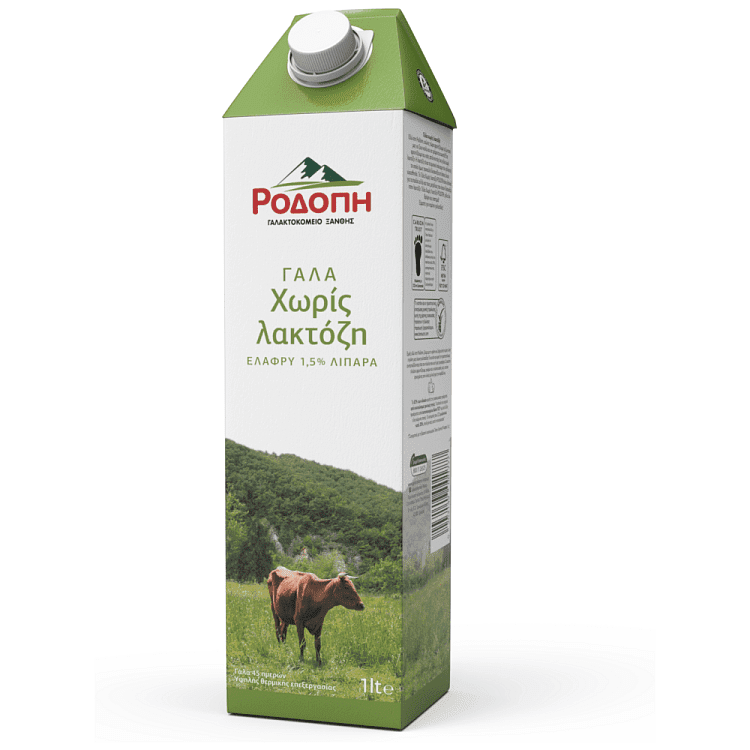 Ροδόπη Freelact Γάλα Χωρίς Λακτόζη 1lt