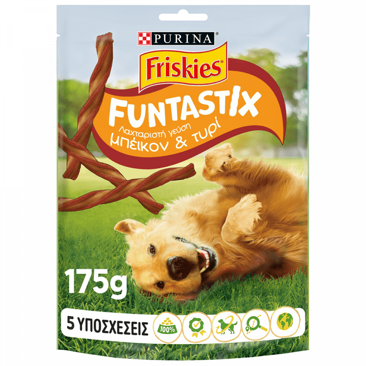 Friskies Funtastix Σνακ Σκύλου 175gr