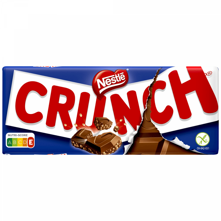 Crunch Σοκολάτα Γάλακτος Χωρίς Γλουτένη 100gr