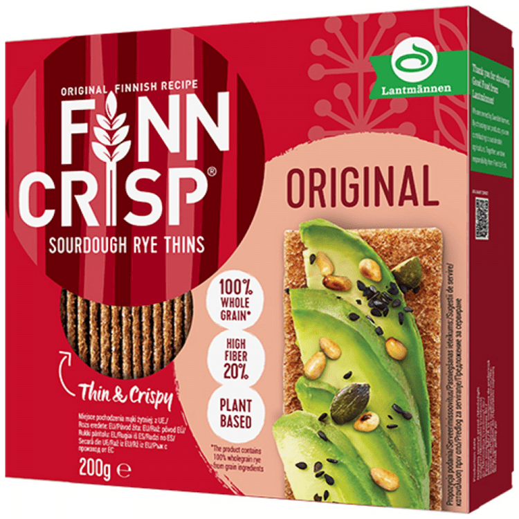 Finn Crisp Original Φρυγανιές Σίκαλης 200gr