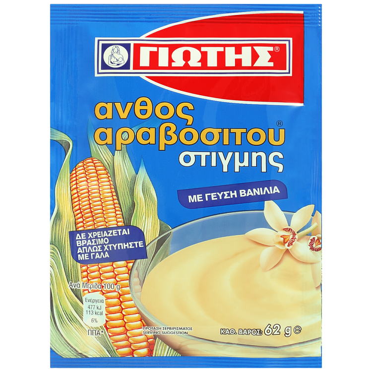 Γιώτης Άνθος Αραβοσίτου Στιγμής Βανίλια 62gr