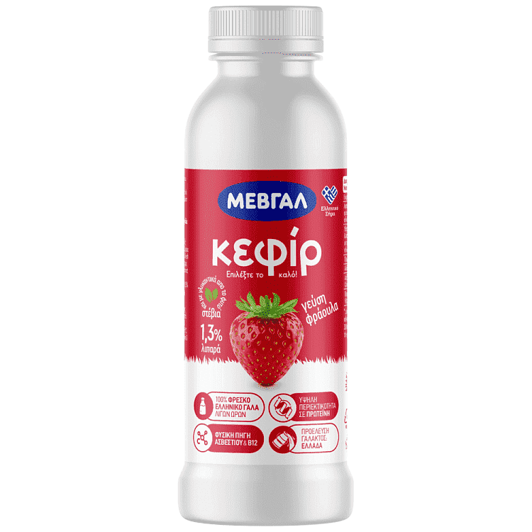 Μεβγάλ Κεφίρ Φράουλα 330ml