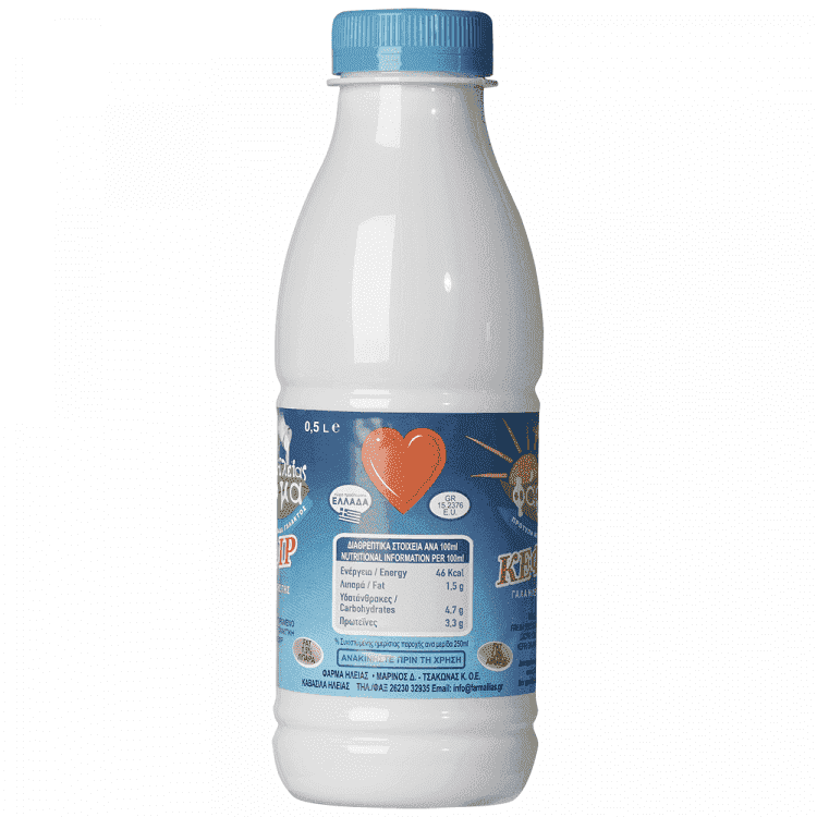 Φάρμα Ηλείας Κεφίρ 1,5% Λιπαρά 500ml