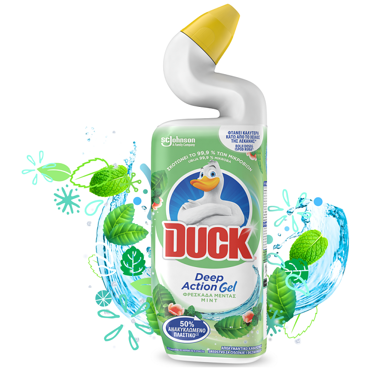 Duck Υγρό Wc Φρεσκάδα Μέντας 750ml