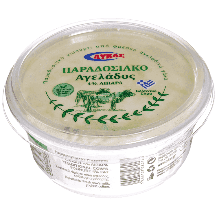 Λύκας Γιαούρτι Αγγελάδος Παραδοσιακό 220gr