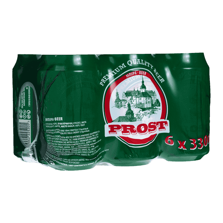 Prost Μπύρα Κουτί 6x330ml