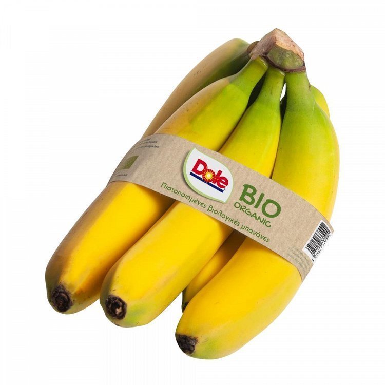 Dole Βιολογικές Μπανάνες Εισαγωγής Συσκευασία
