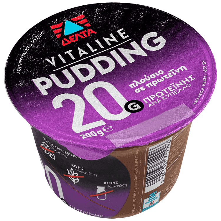 Vitaline Protein Pudding Σοκόλατα 200gr