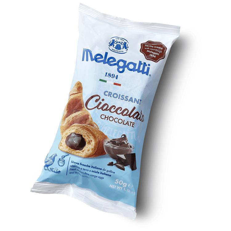 Melegatti Croissant Chocolate 50gr