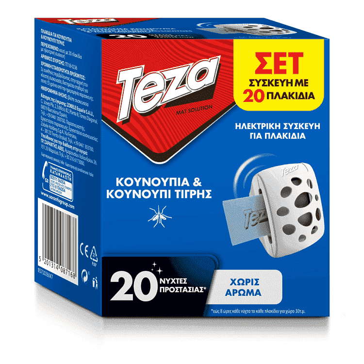 Teza Fix Συσκευή Ταμπλέτας & 20 Tαμπλέτες