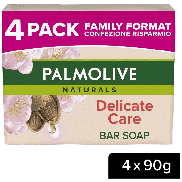 Palmolive Almond Milk Σαπούνι 4x90gr