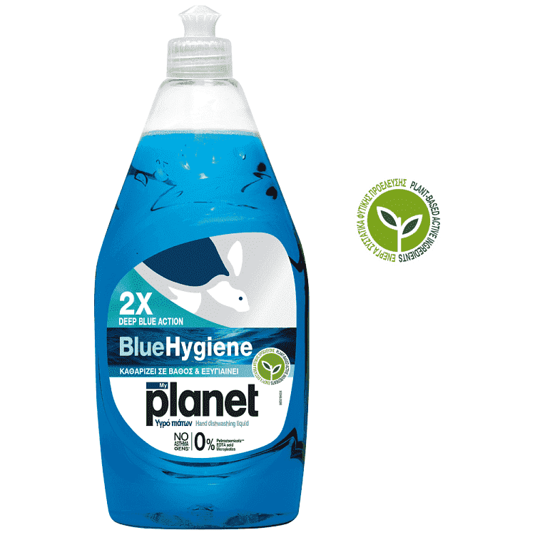 Planet Blue Hygiene Υγρό Πιάτων 900ml