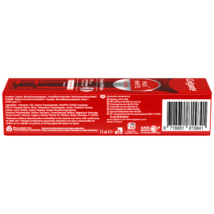 Colgate Max white Ultra Visible White 75ml