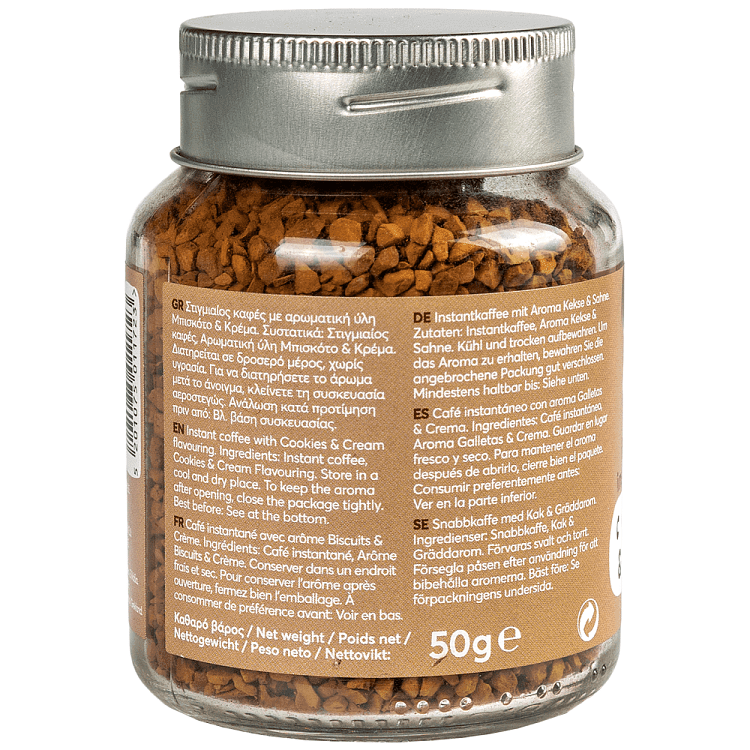 Coffeeway Στιγμαίος Καφές Cookies & Cream 50gr