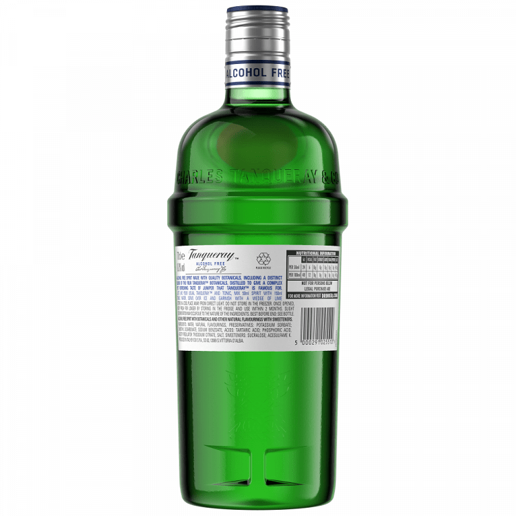 Tanqueray Gin 0.0% Alcohol Free 700ml