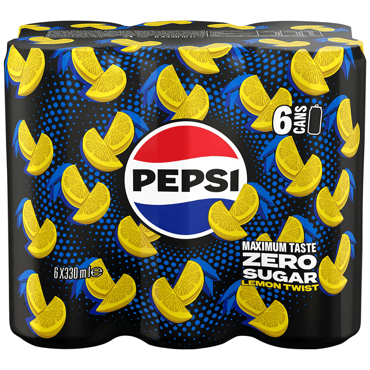 Pepsi Twist Zero 330ml 6τεμ