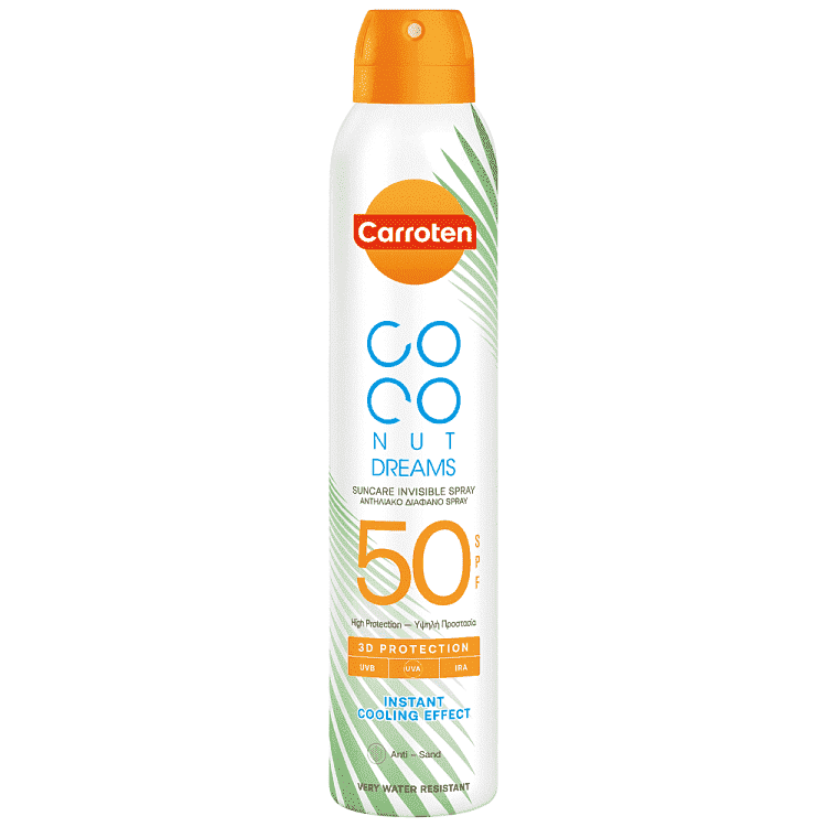 Carroten Αντηλιακό Dry Mist Σπρέυ SPF50 200ML