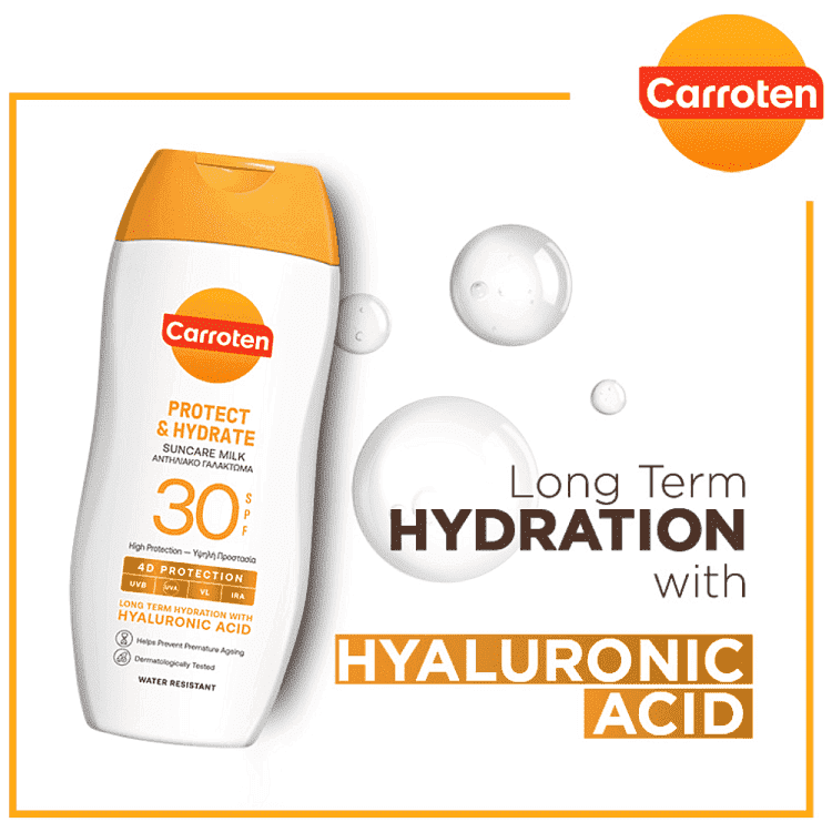 Carroten Αντηλιακό Γαλάκτωμα Σώματος SPF30 200ml
