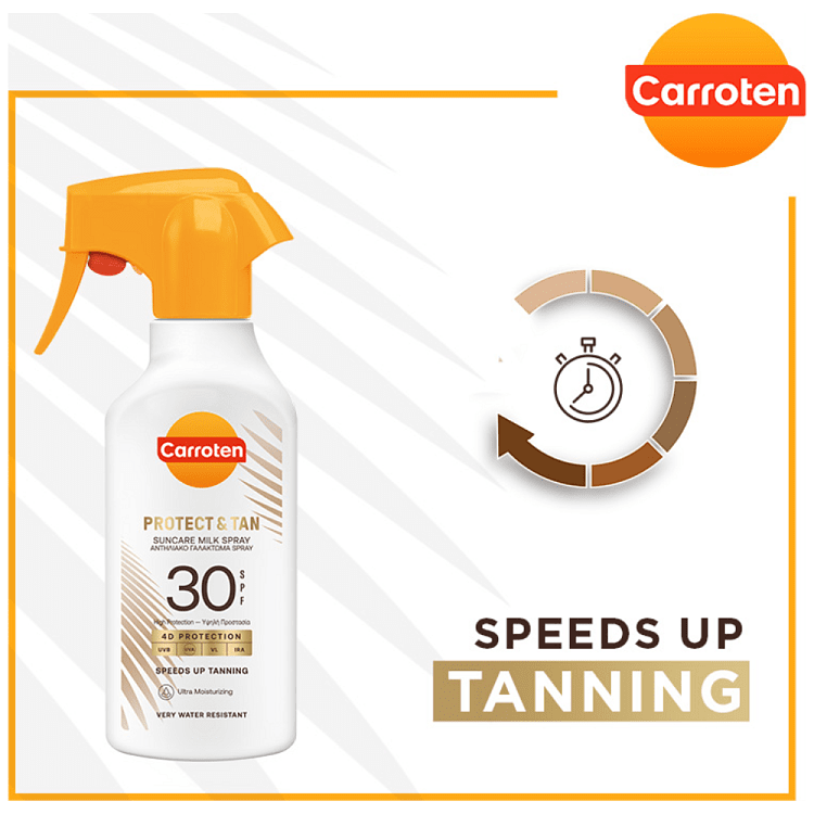 Carroten Tan & Protect Σπρέυ SPF30 270ml